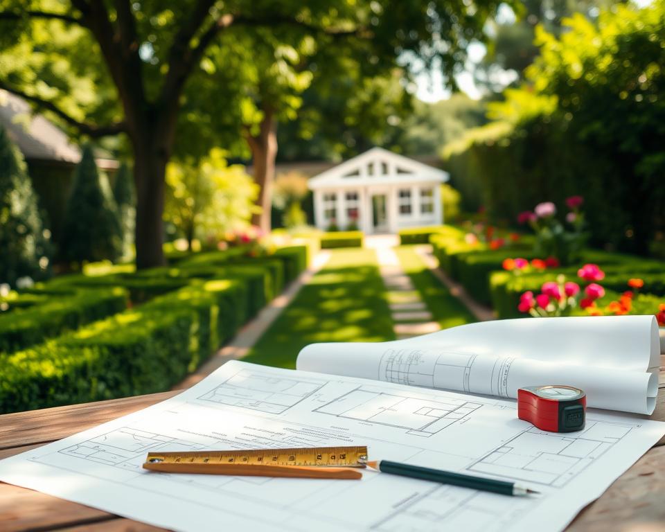 Gartenhaus Planung und Vorbereitung