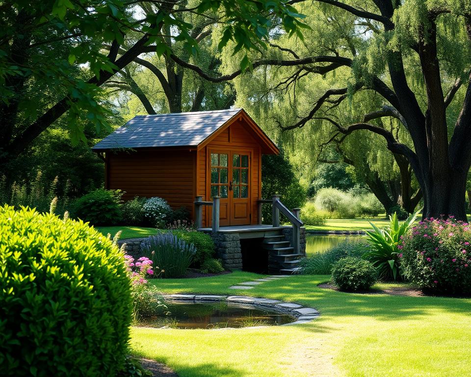 Gartenhaus Standortwahl