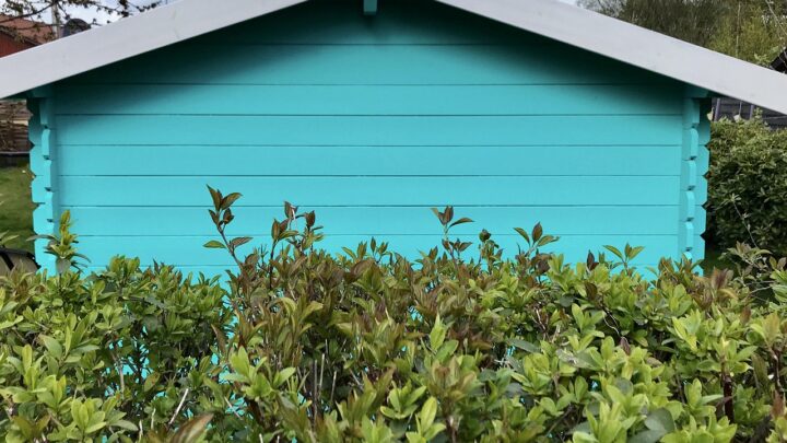 Gerätehäuser sind ideal zum Aufbewahren von sperrigen Dingen